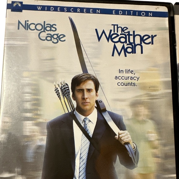 Lot of 2 DVDs starring Nicolas Cage The Weather Man, Matchstick Man - Picture 2 of 5